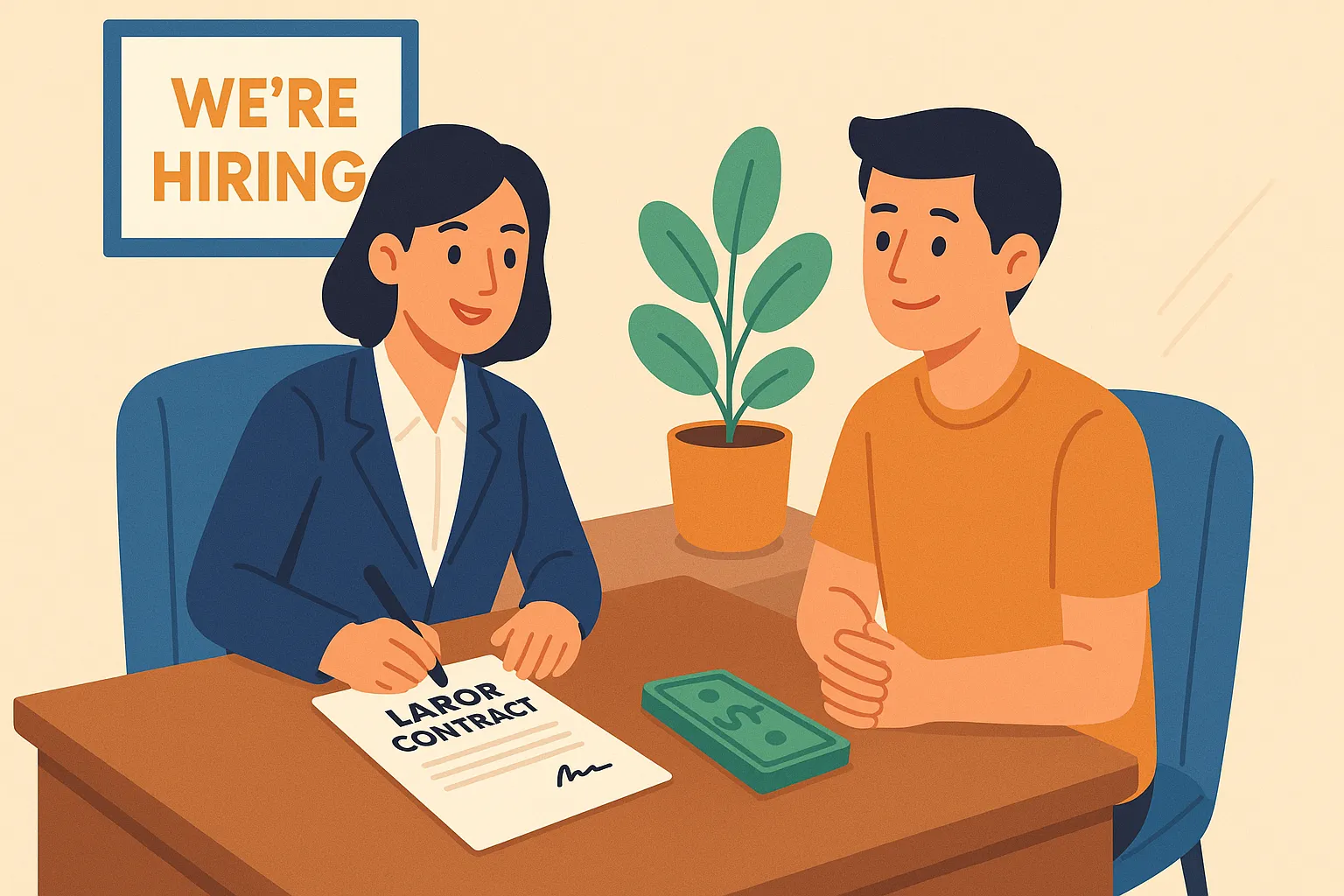 Hợp đồng lao động có bắt buộc phải ký bằng văn bản không?