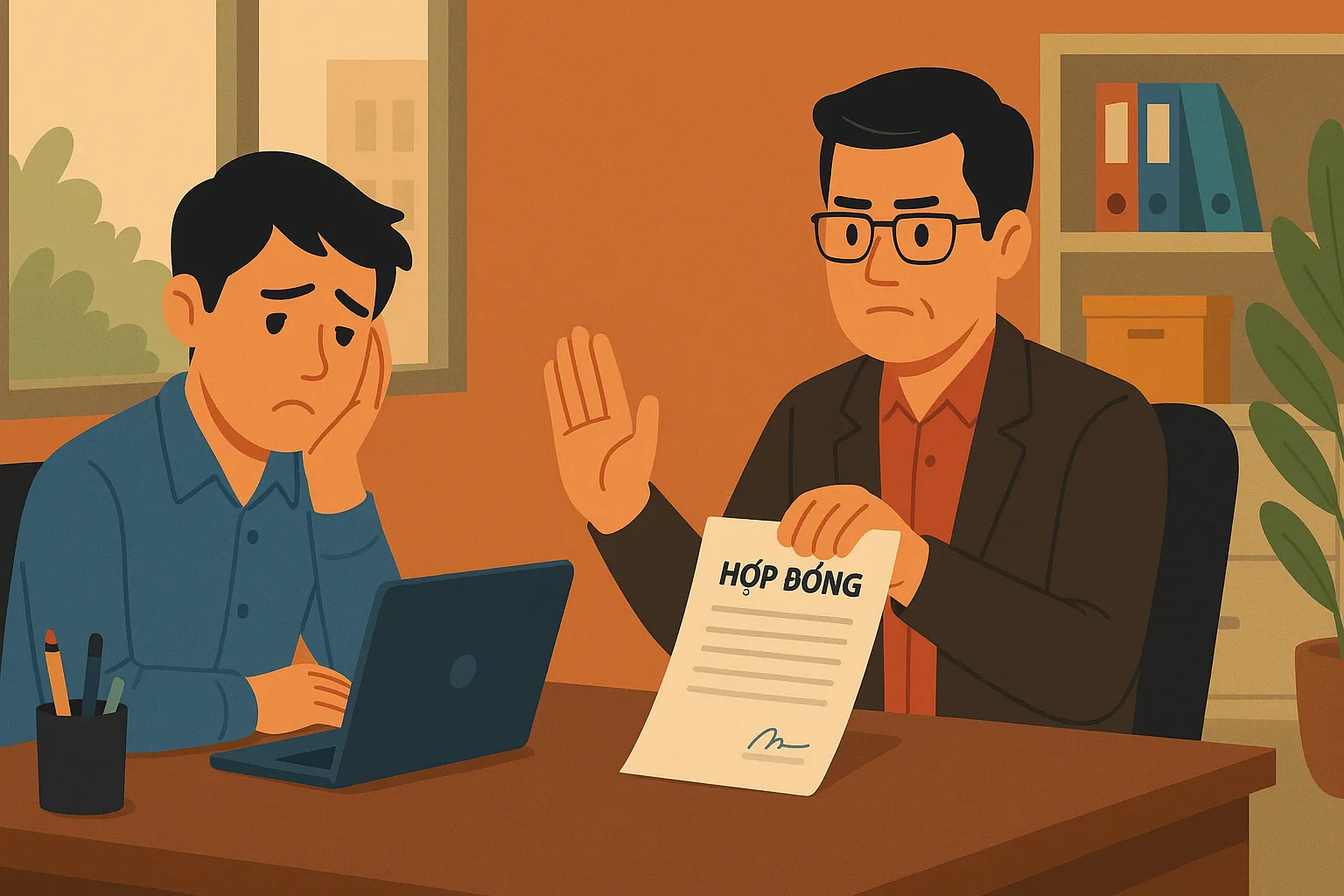 Không ký hợp đồng với người lao động thử việc đạt yêu cầu có bị phạt không?