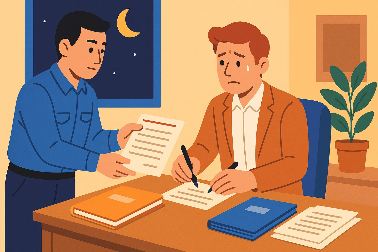 Người lao động làm việc ban đêm