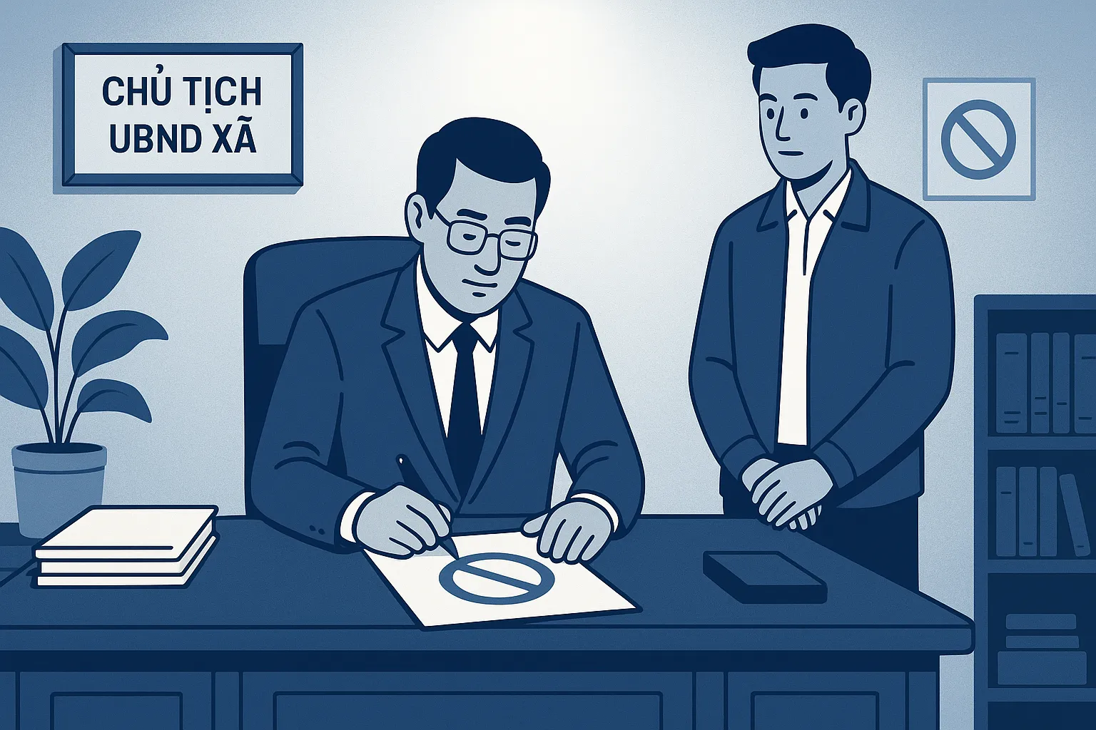 Chủ tịch Ủy ban nhân dân cấp xã ban hành lệnh cấm tiếp xúc dựa trên nguyên tắc nào?