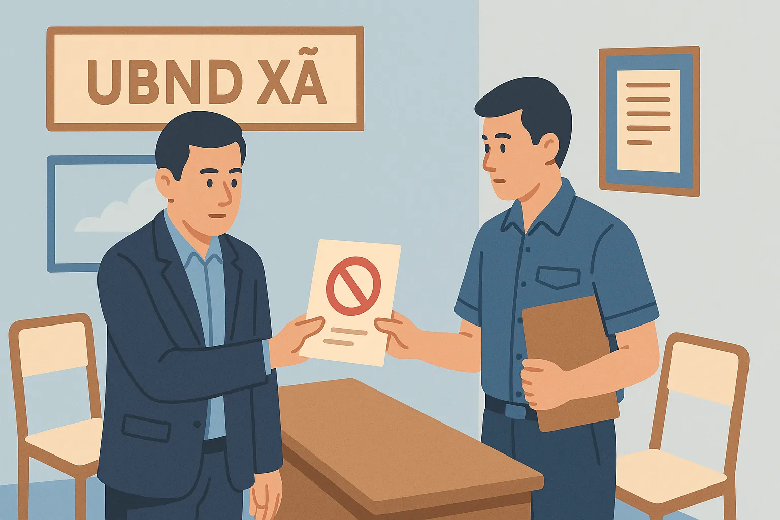 Các nguyên tắc cấm tiếp xúc theo lệnh của Chủ tịch Ủy ban nhân dân cấp xã là gì?