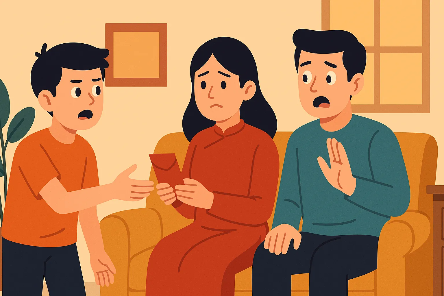 Cha mẹ tự ý sử dụng tiền lì xì của con có bị phạt không?