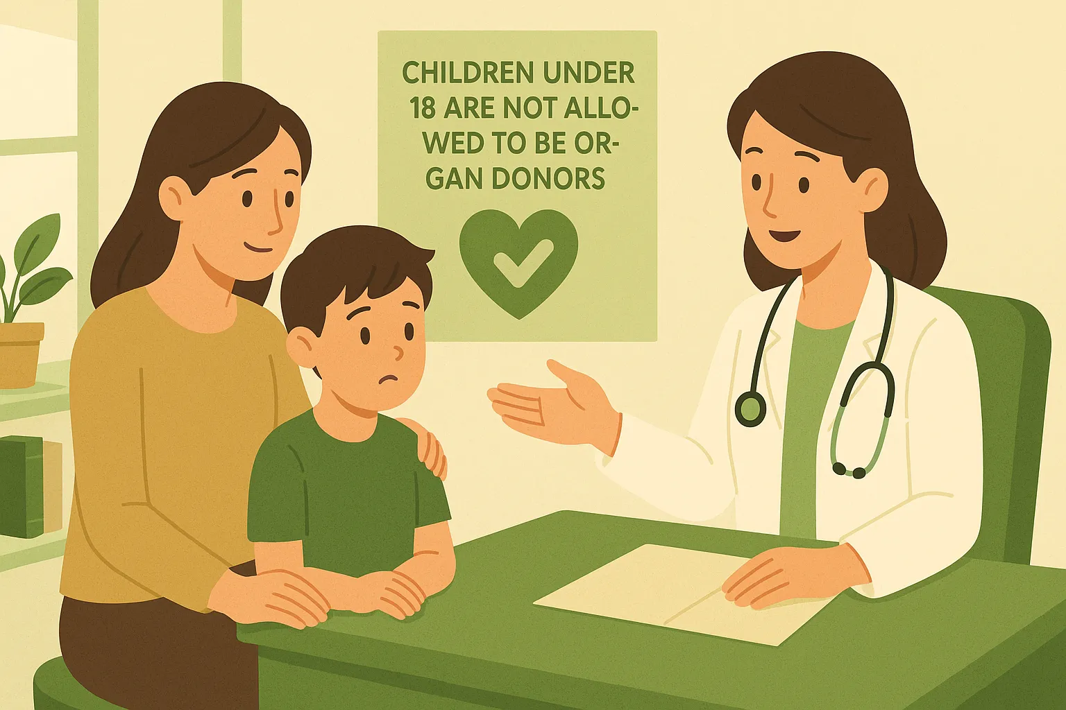 Dưới 18 tuổi không được hiến mô