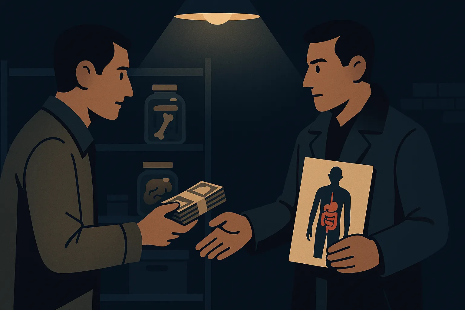 Hành vi lưu giữ mô, bộ phận cơ thể người vì mục đích thương mại có bị cấm không?