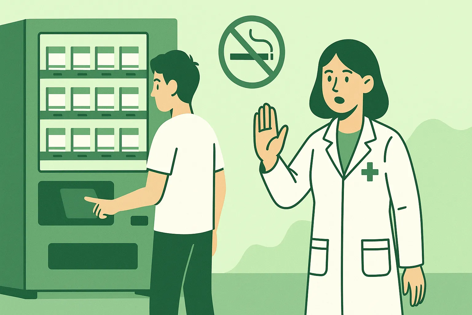 Nếu bán thuốc lá bằng máy bán hàng tự động thì bị phạt bao nhiêu?