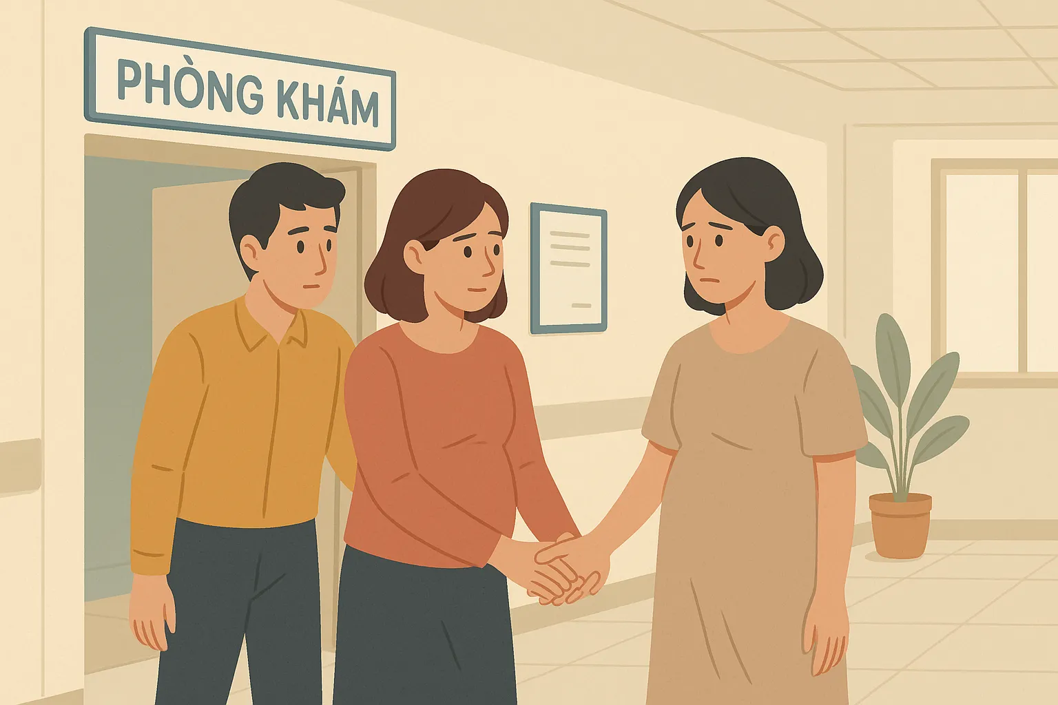 Không nhờ mang thai hộ được vì chưa từng sinh con