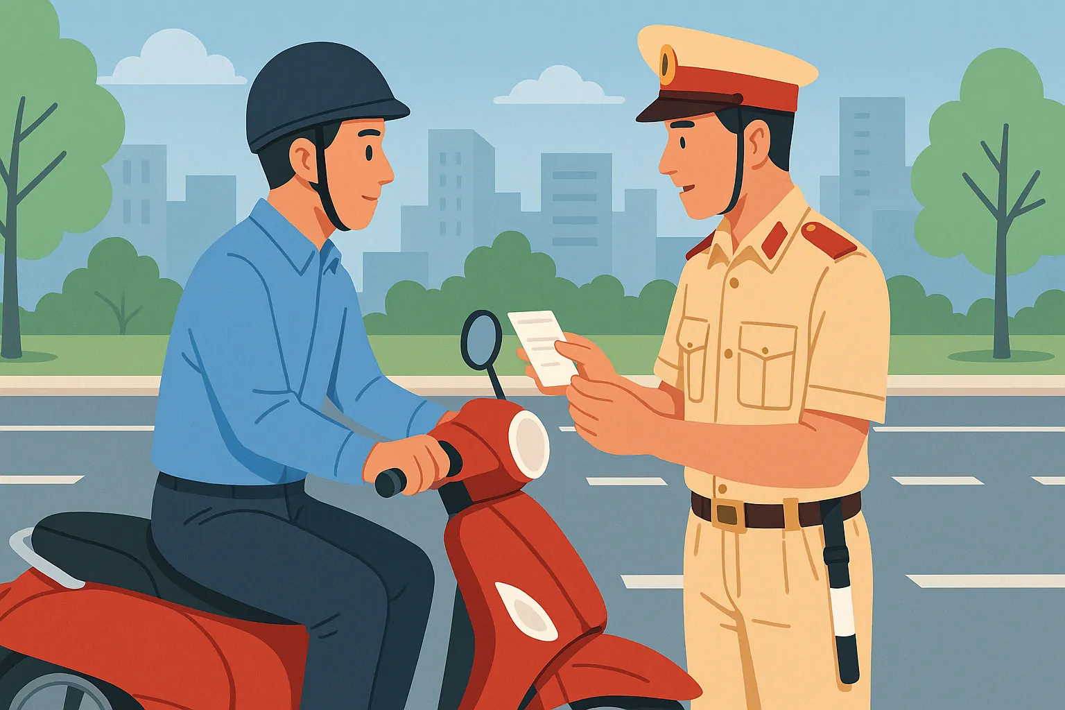 Từ ngày 01/01/2025, người tham gia giao thông cần mang theo giấy tờ gì?