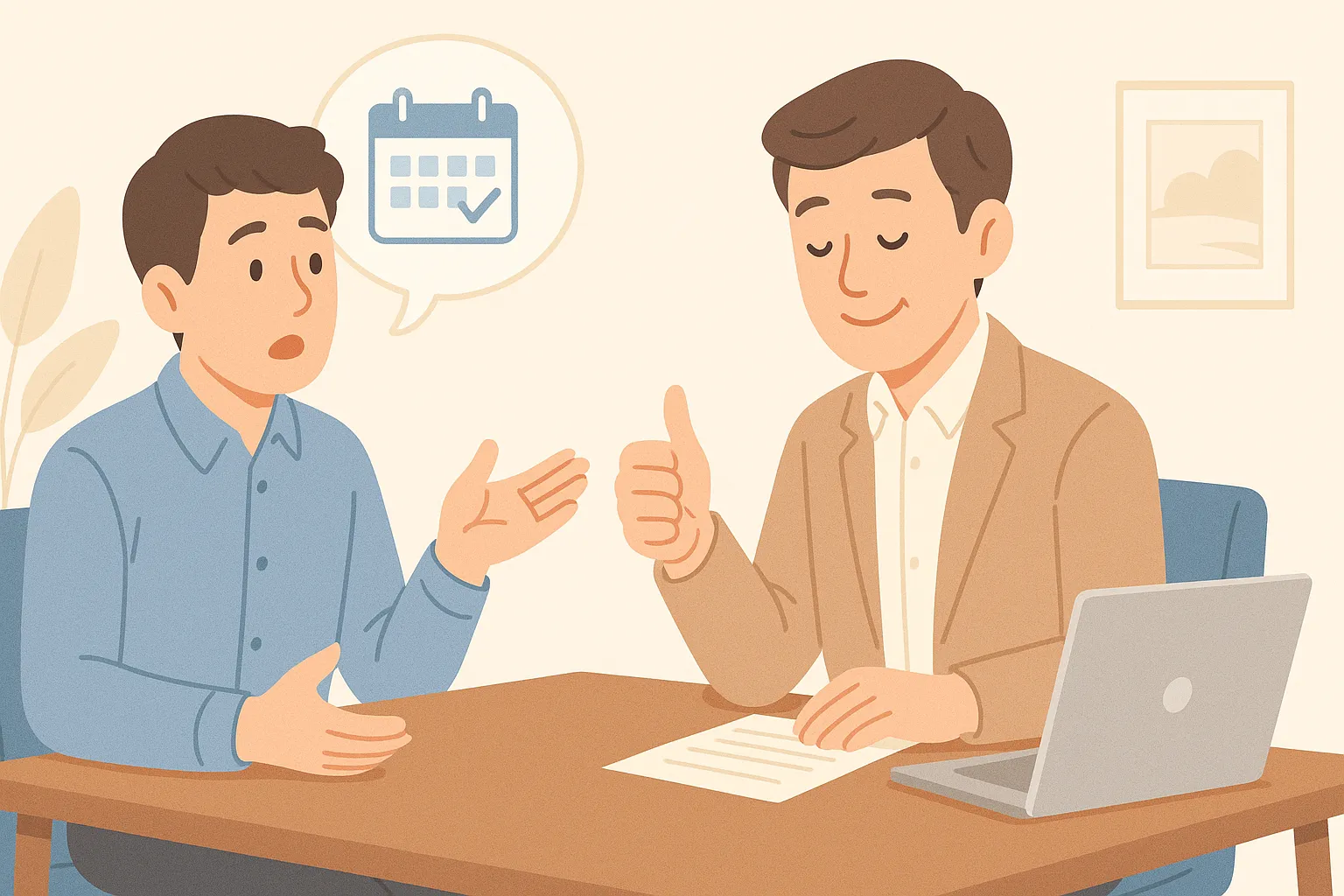 Được nghỉ phép năm trước thời hạn