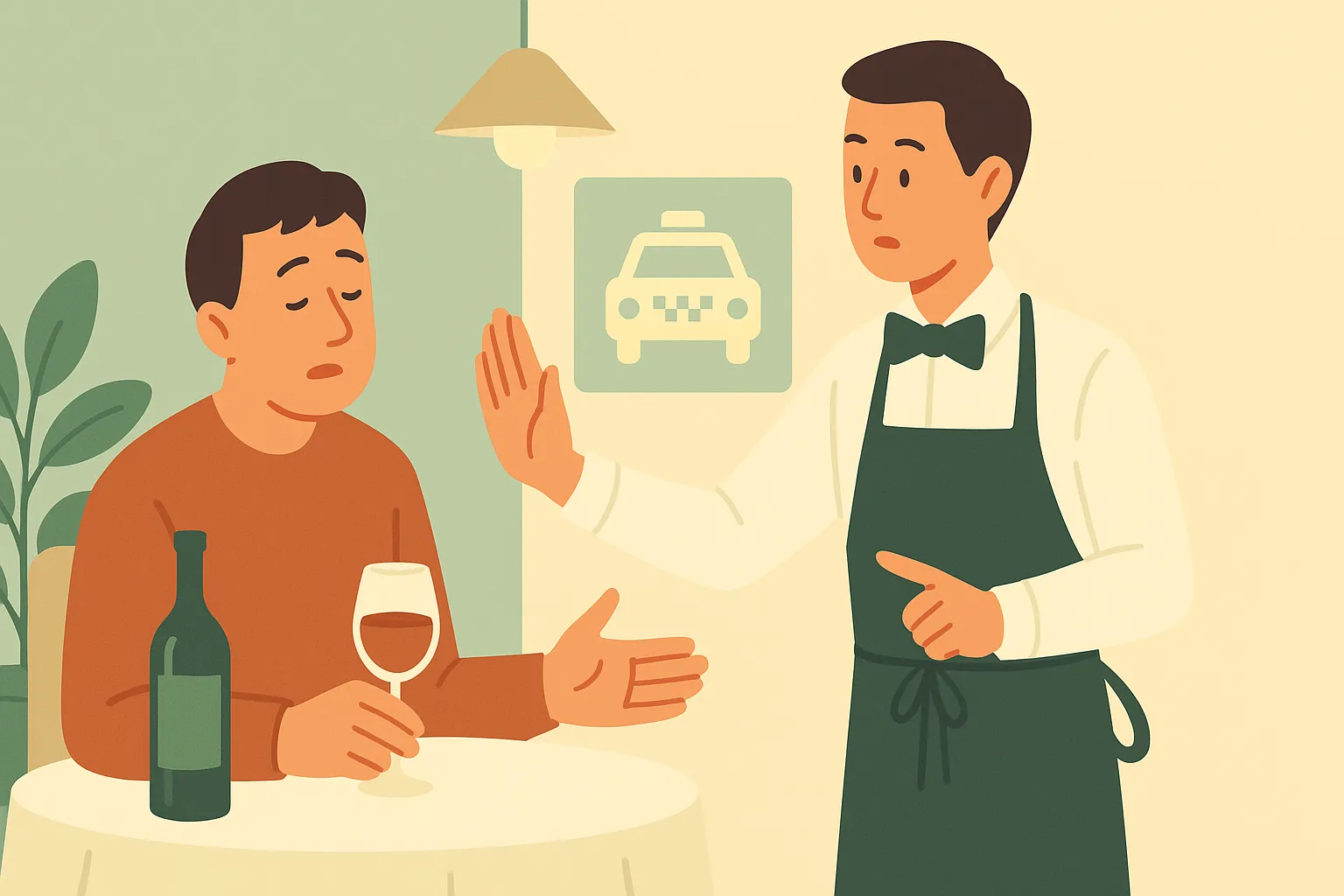 Cơ sở kinh doanh có phải nhắc nhở khách hàng không lái xe sau khi uống rượu bia không?