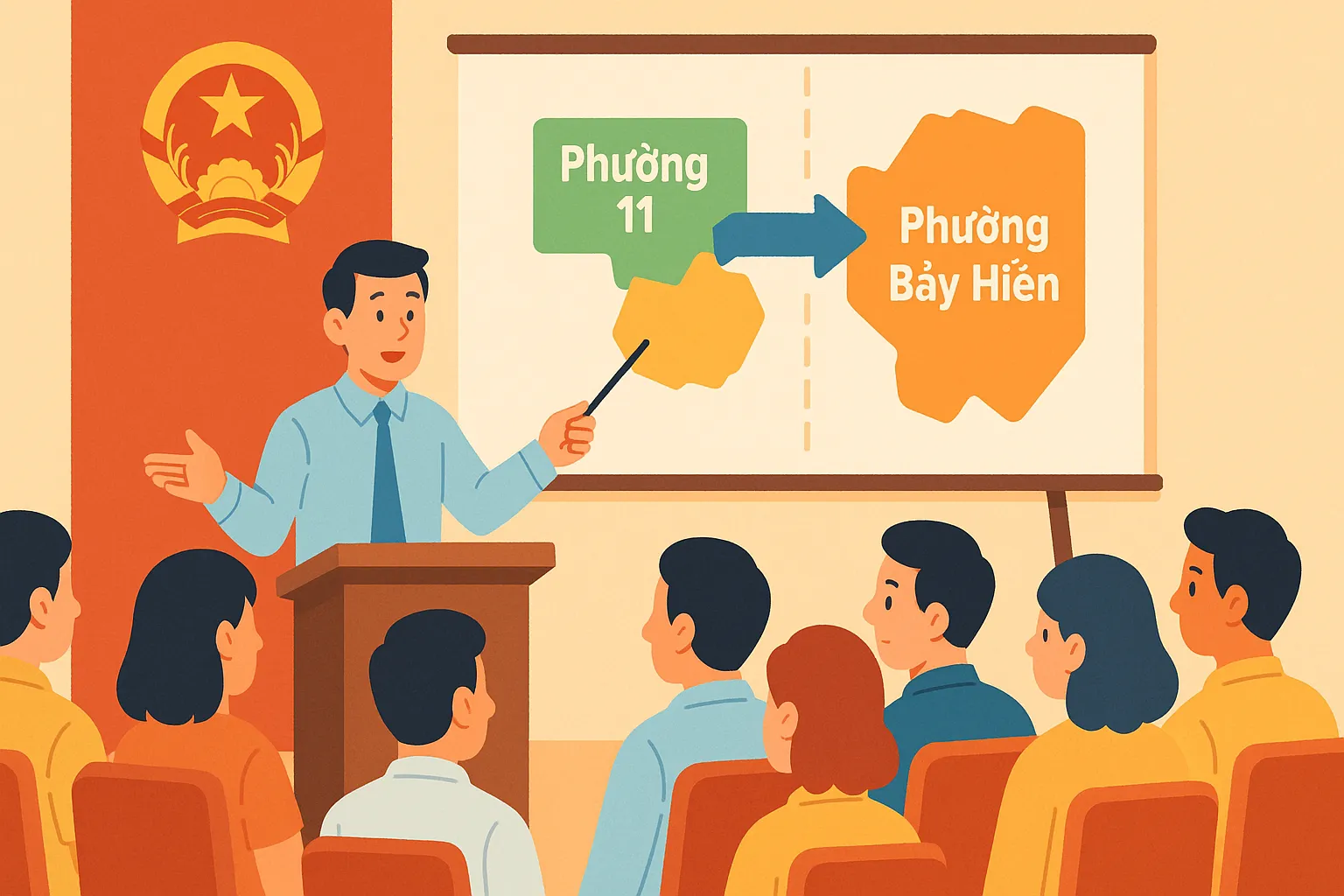 Phường 11 quận Tân Bình TPHCM được đổi thành tên gì từ 1/7/2025?
