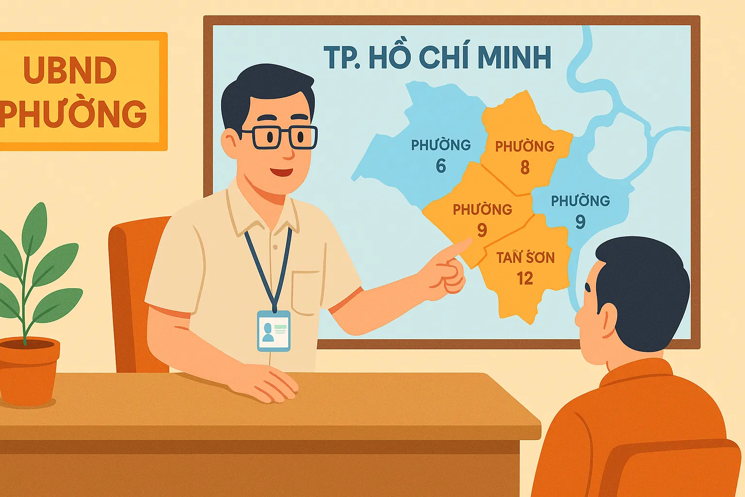 Phường 6 quận Tân Bình TPHCM được đổi thành tên gì từ 1/7/2025?