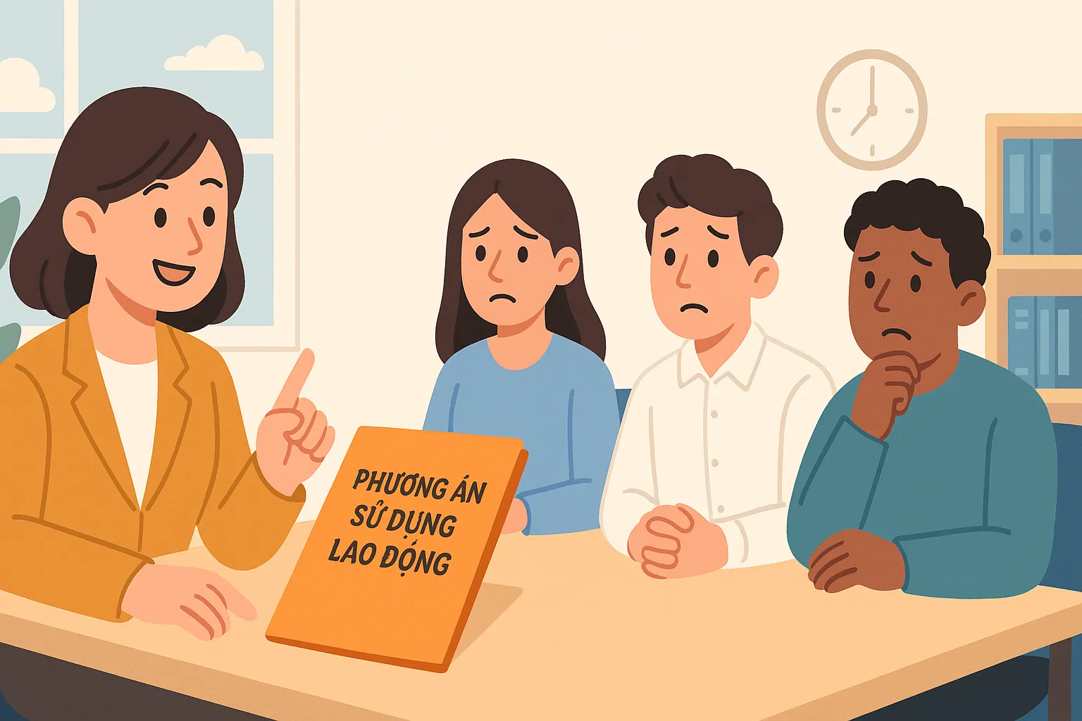 Trường hợp nào phải lập phương án sử dụng lao động?