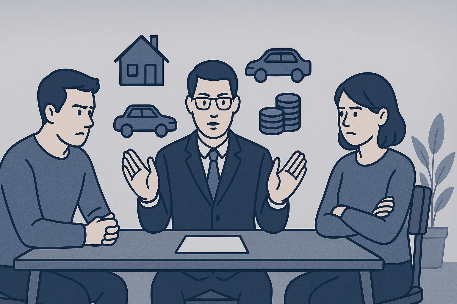 Kết quả việc chia tài sản chung