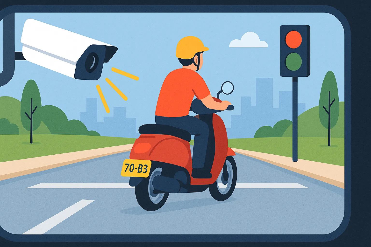 Sau khi vi phạm bao lâu thì có thông báo phạt nguội và nộp phạt bằng hình thức nào?