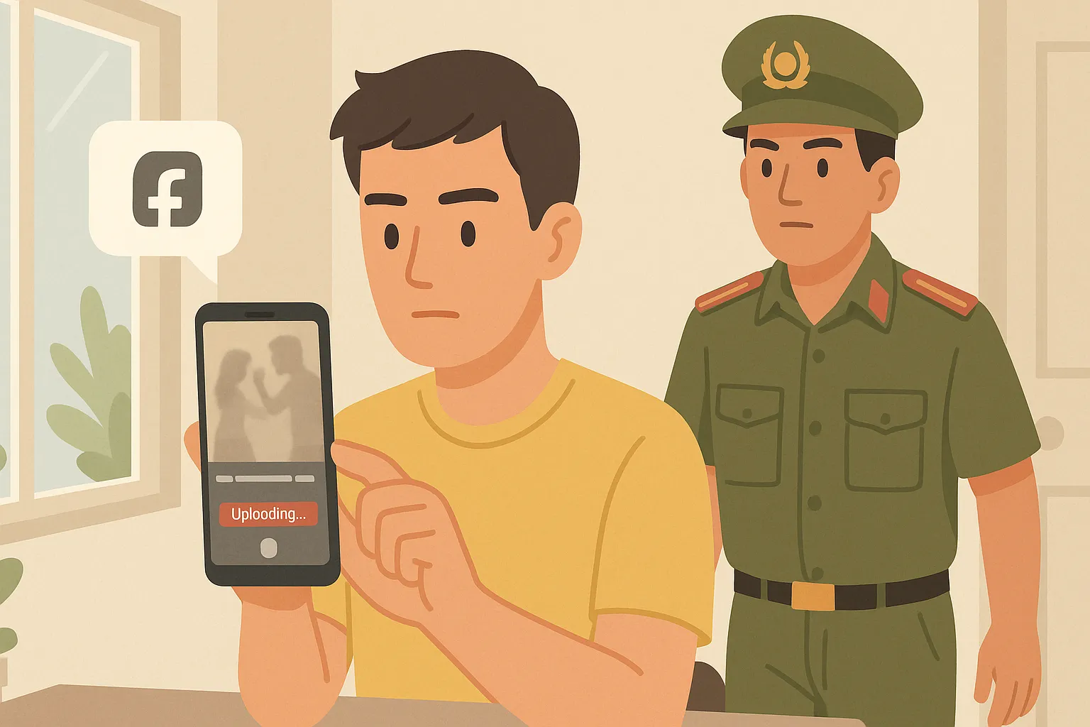 Sử dụng âm thanh kích động bạo lực gia đình bị phạt bao nhiêu?