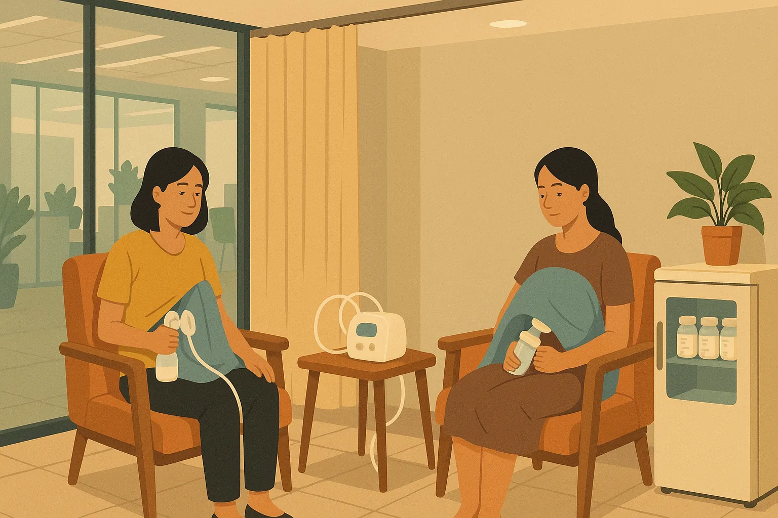 Doanh nghiệp có bắt buộc phải lắp đặt phòng vắt, trữ sữa mẹ khi sử dụng từ 1.000 lao động nữ trở lên không?