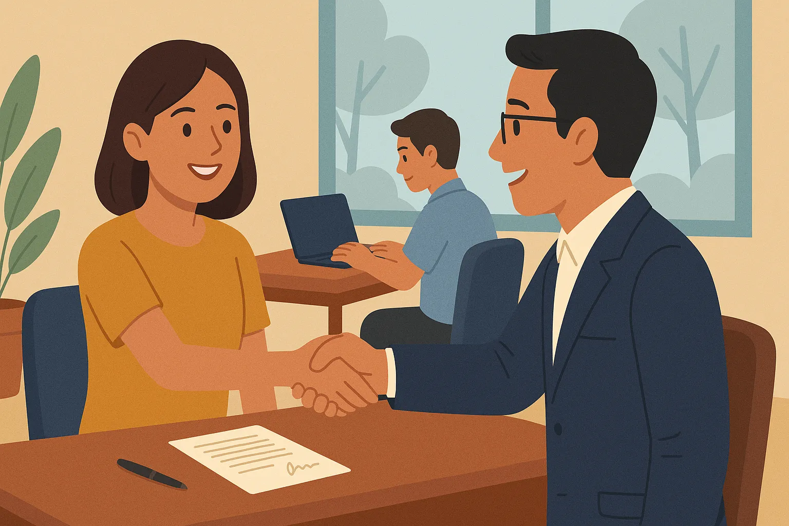 Người lao động hoàn thành 2 tháng thử việc