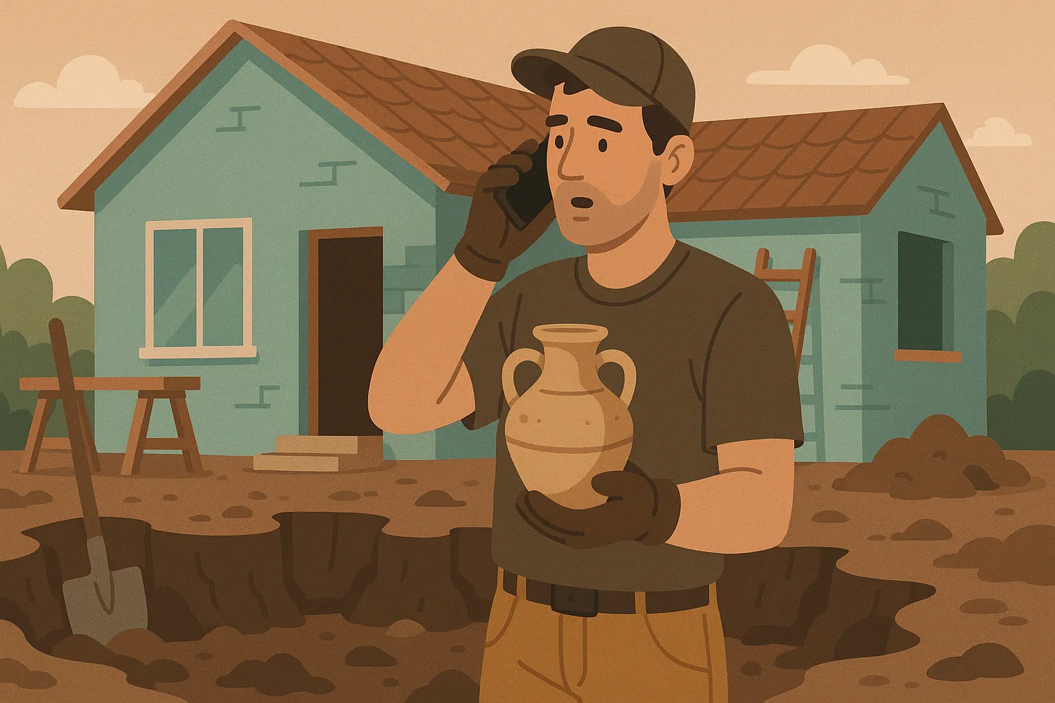 Khi tìm thấy đồ cổ trong nhà thì phải làm gì theo quy định pháp luật?