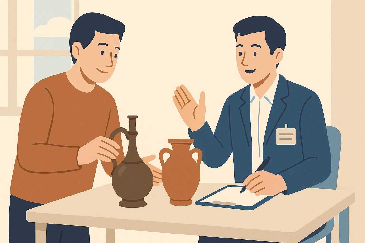 Khi tìm được đồ cổ ở nhà có phải thông báo không?