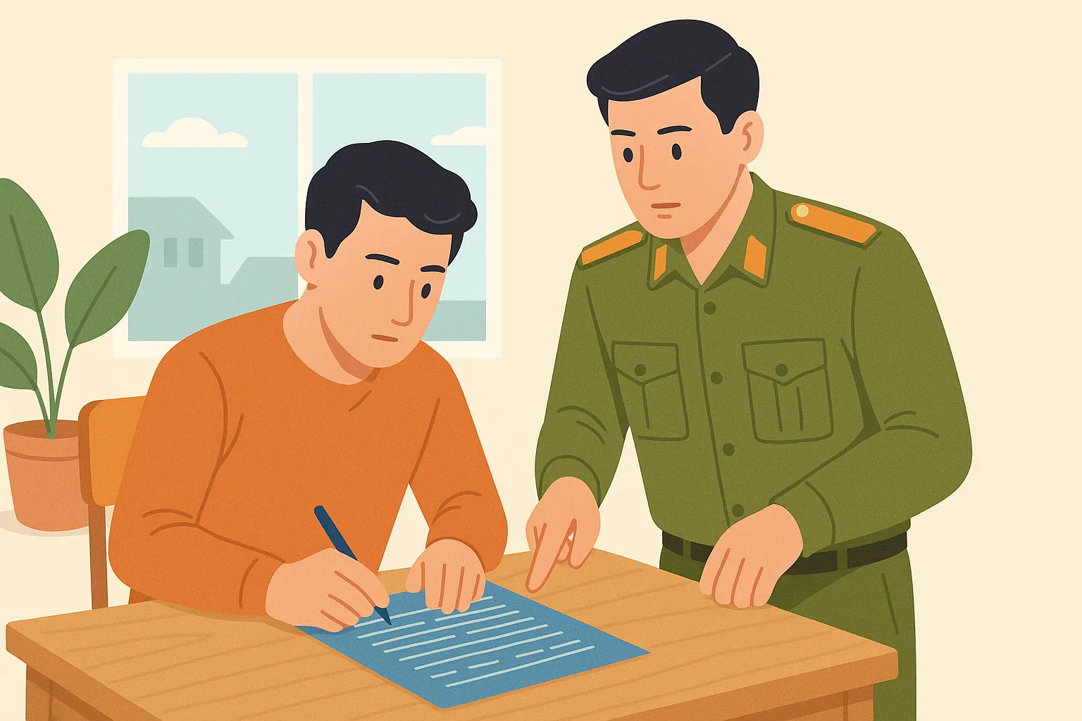 Bị xử phạt vì không thông báo lưu trú