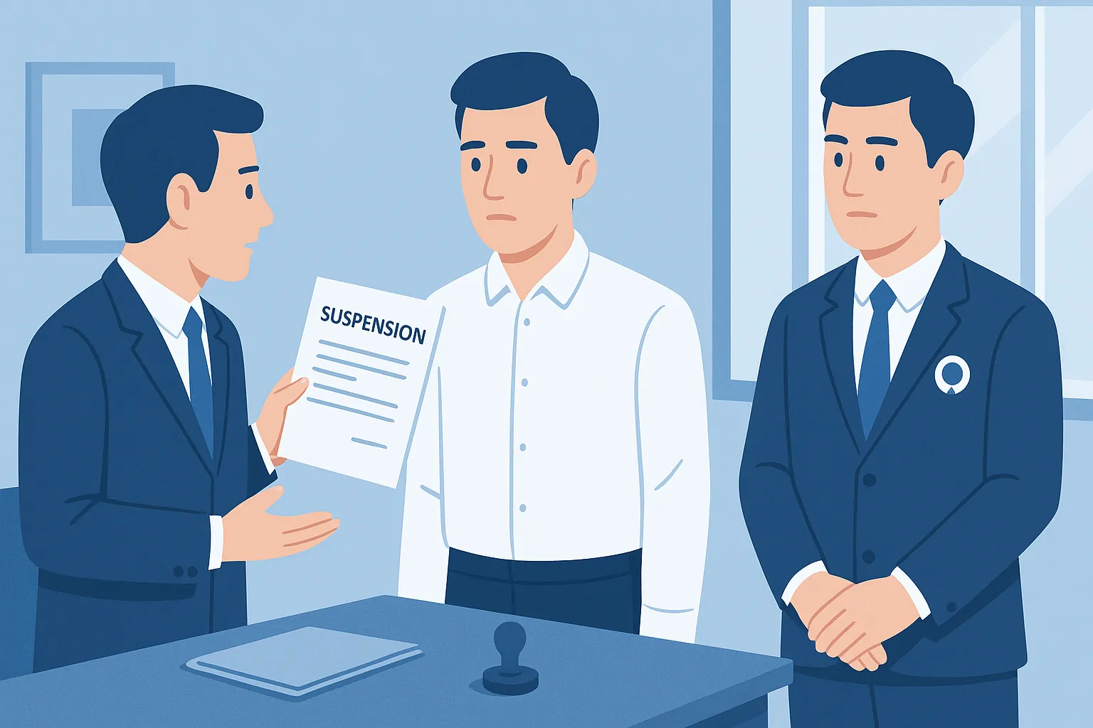 Thời hạn tạm đình chỉ công việc được tối đa bao lâu?