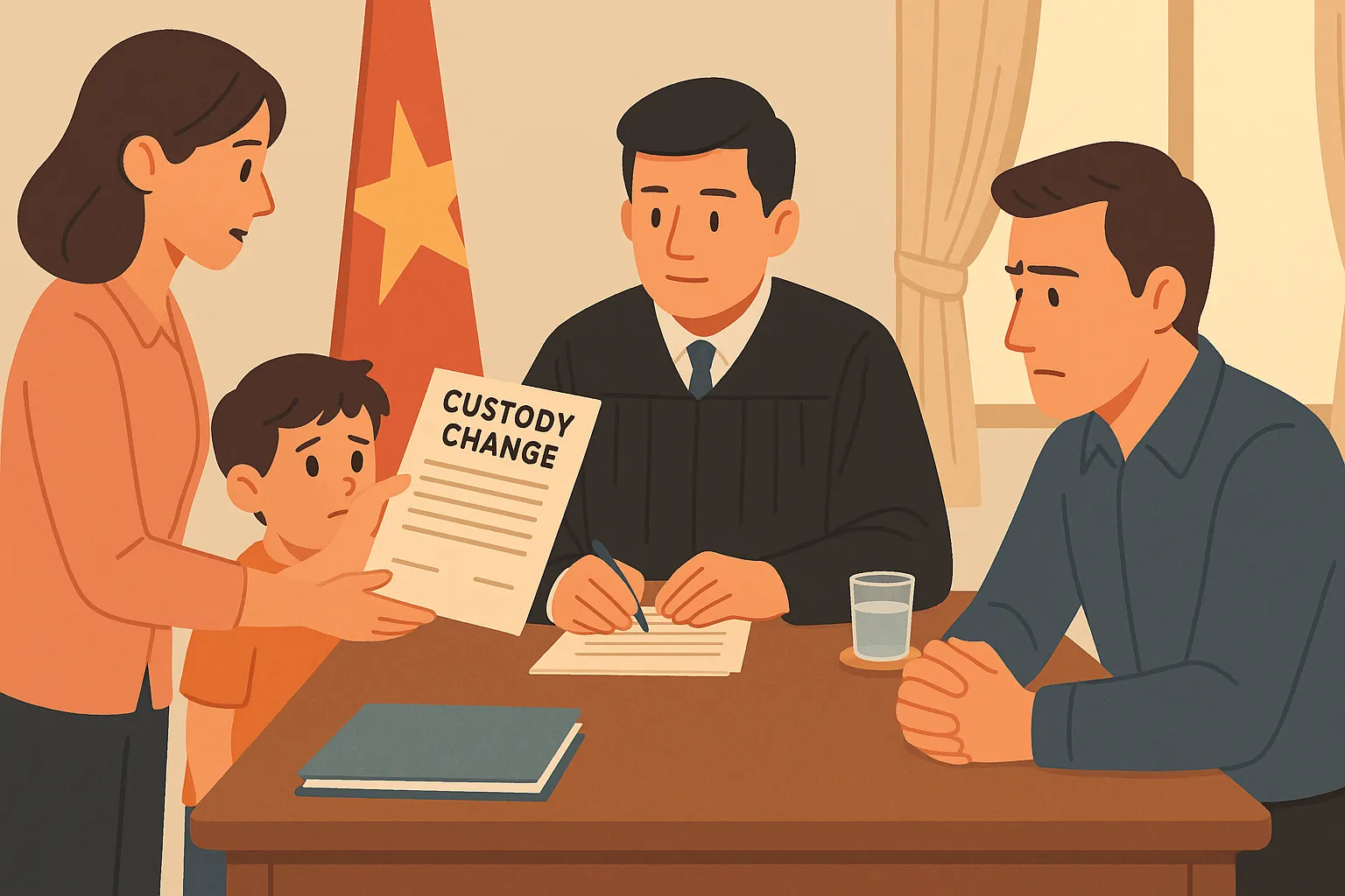 Khi nào được thay đổi người trực tiếp nuôi con sau ly hôn?