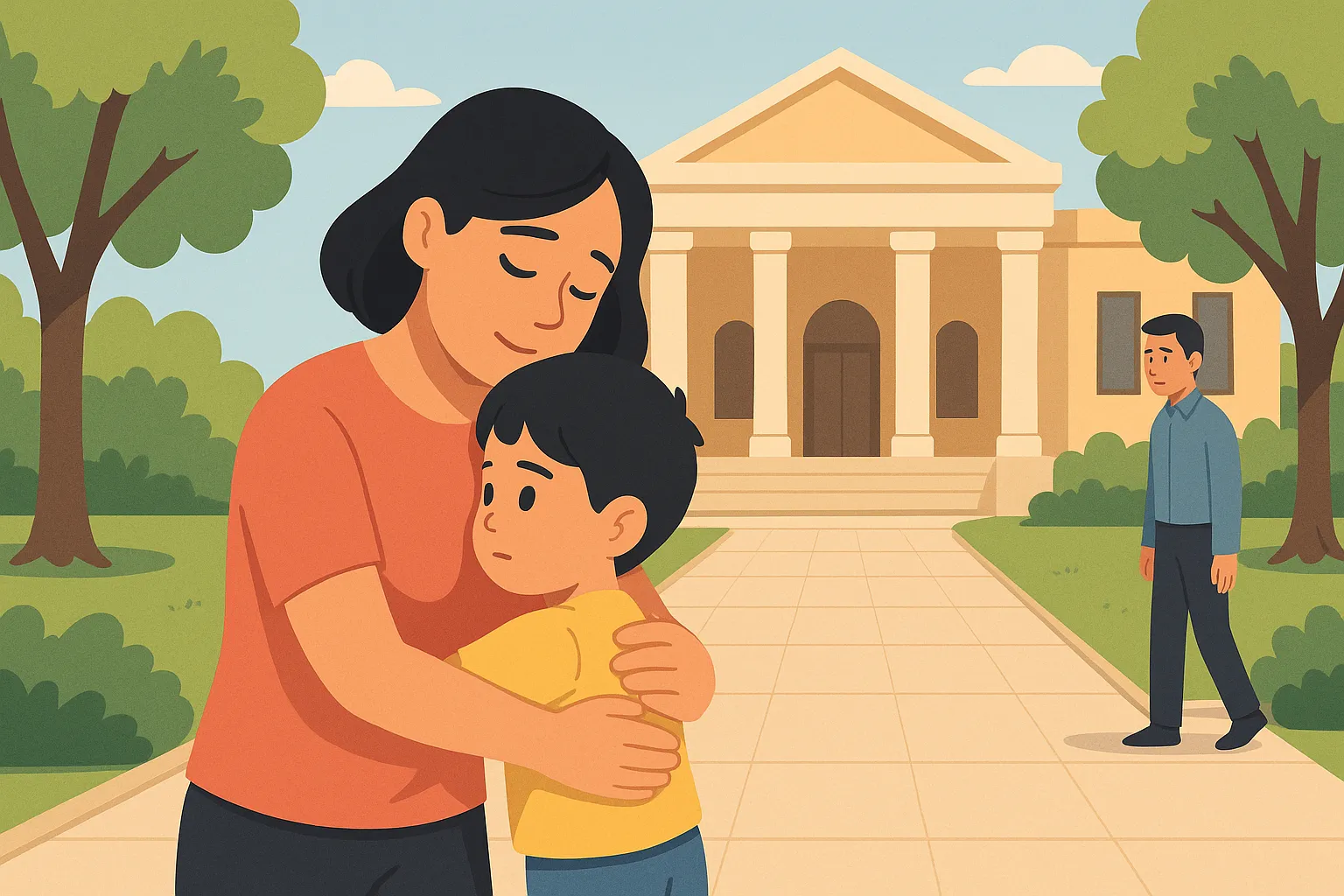 Thay đổi người trực tiếp nuôi con sau ly hôn