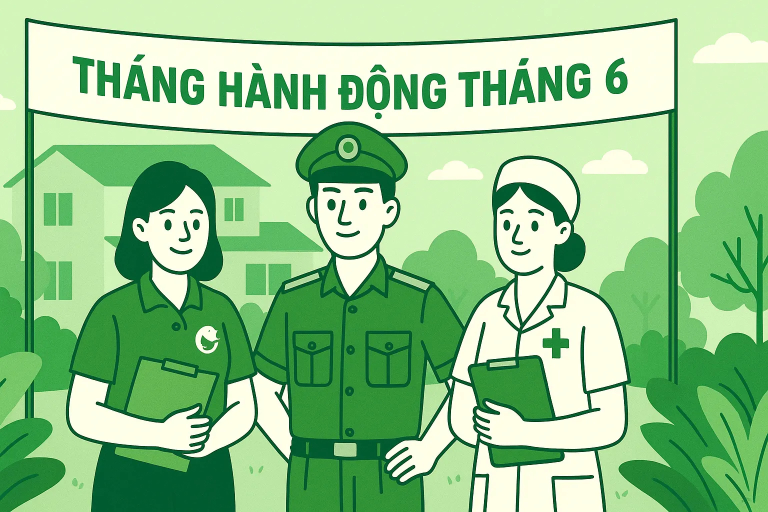 Thực hiện tháng hành động