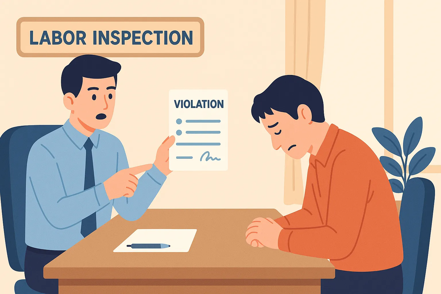 Vi phạm thời hạn cho thuê lại lao động