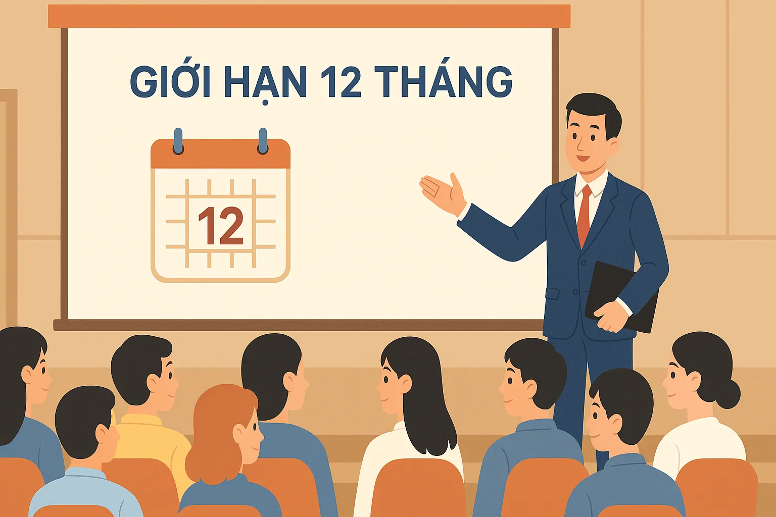 Thời hạn cho thuê lại lao động là 12 tháng