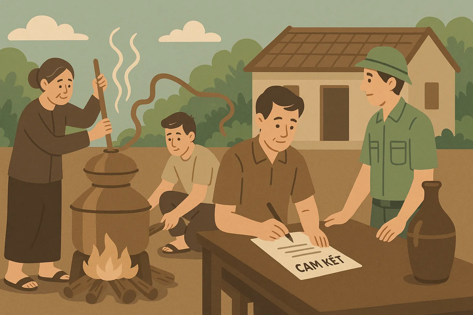 Biện pháp quản lý đối với sản xuất rượu thủ công không nhằm mục đích kinh doanh được quy định như thế nào?