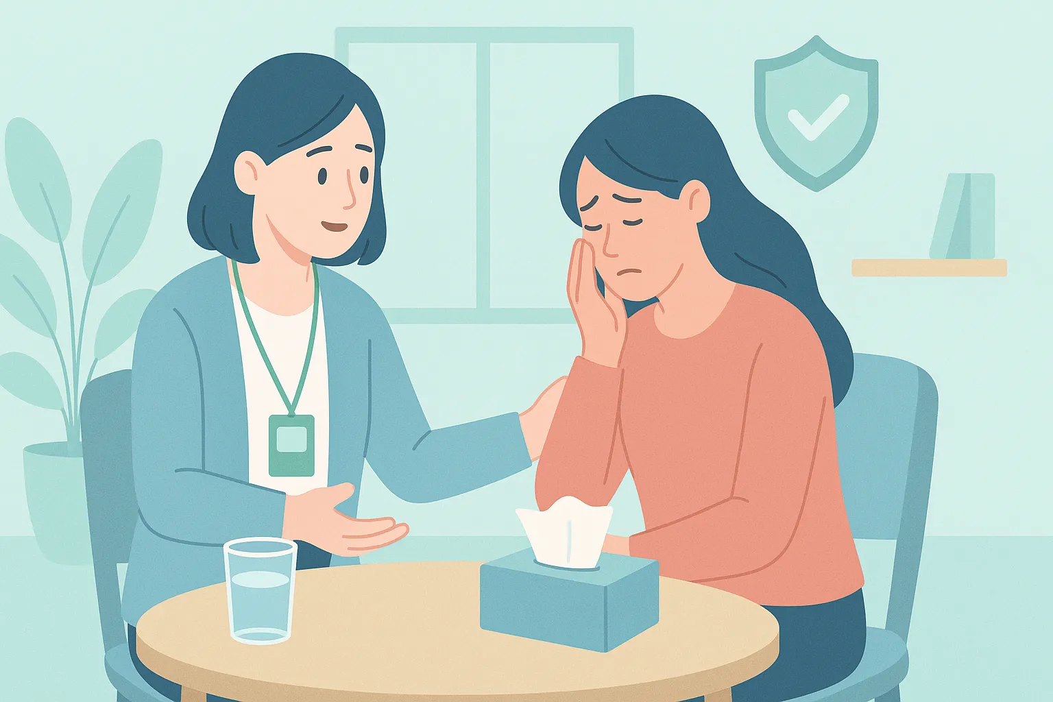 Được bố trí nơi tạm lánh