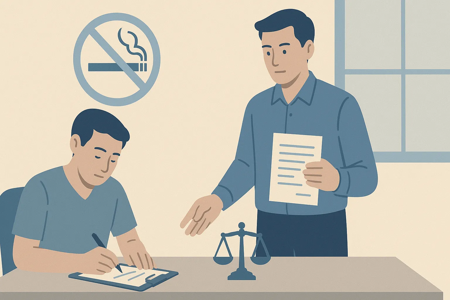 Người đứng đầu, người quản lý địa điểm cấm hút thuốc lá có quyền gì?