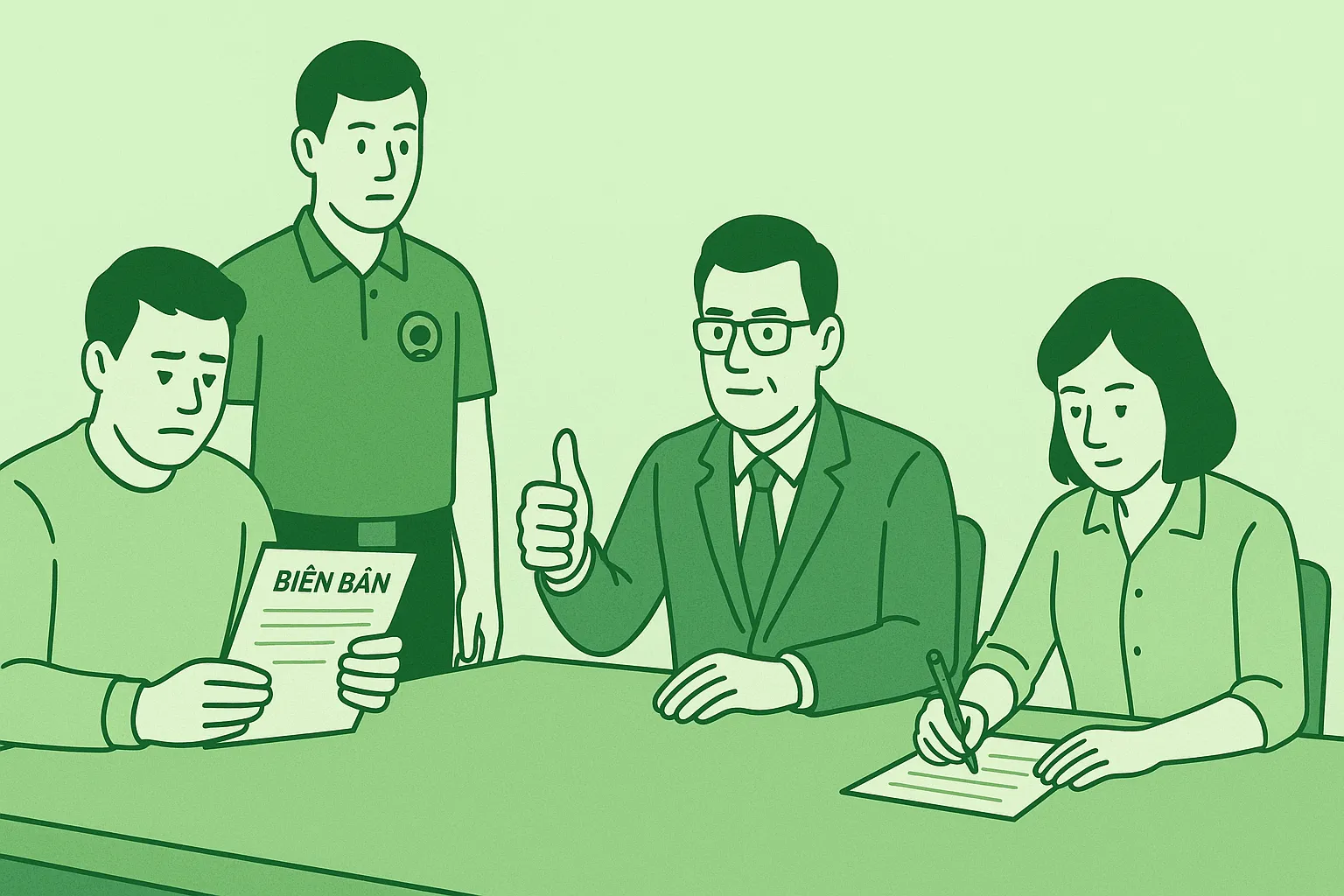 Thành phần bắt buộc tham dự hội đồng kỷ luật