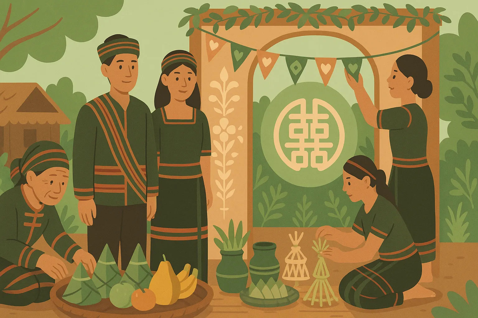 Tập quán trong hôn nhân là gì?