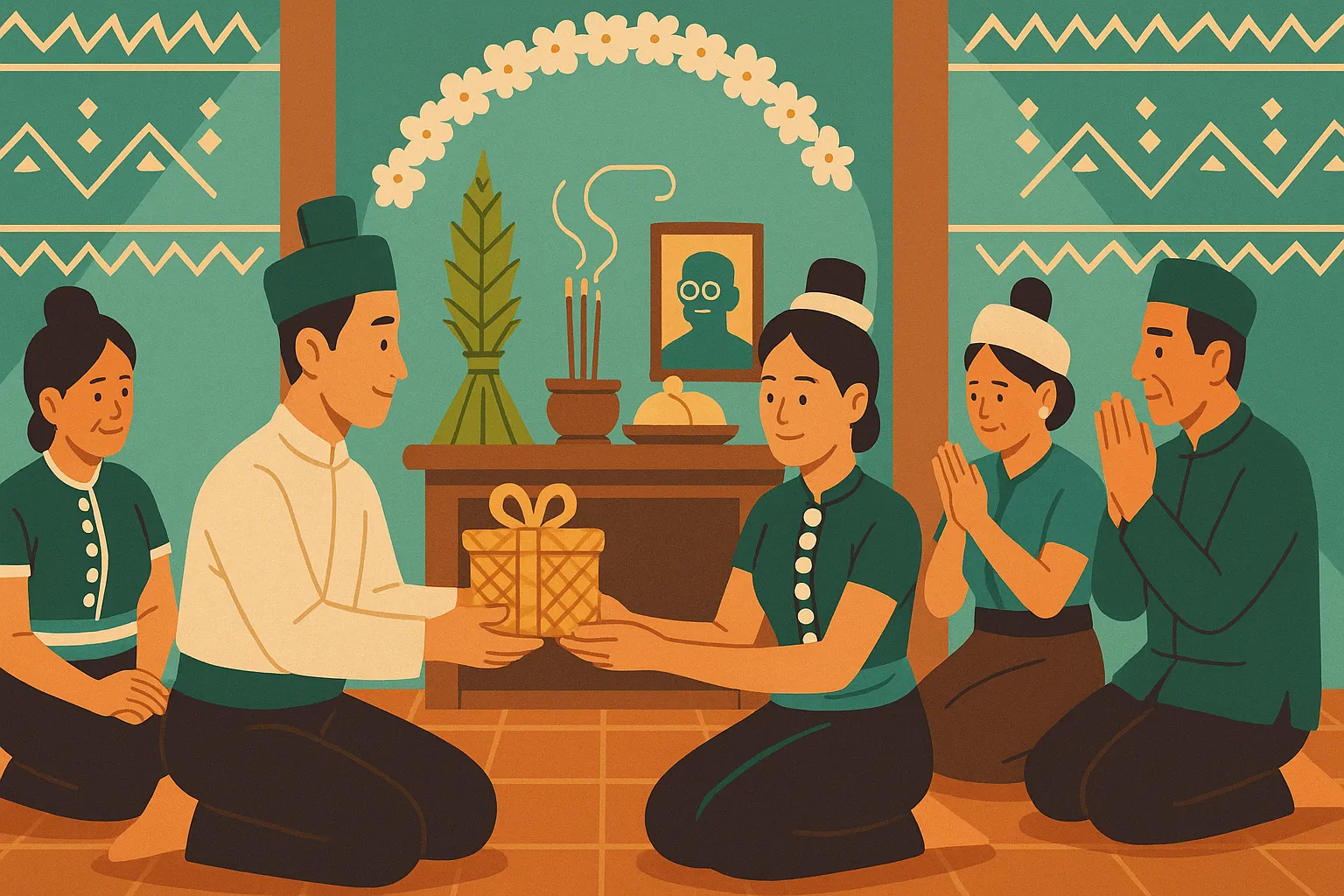 Áp dụng tập quán trong hôn nhân 