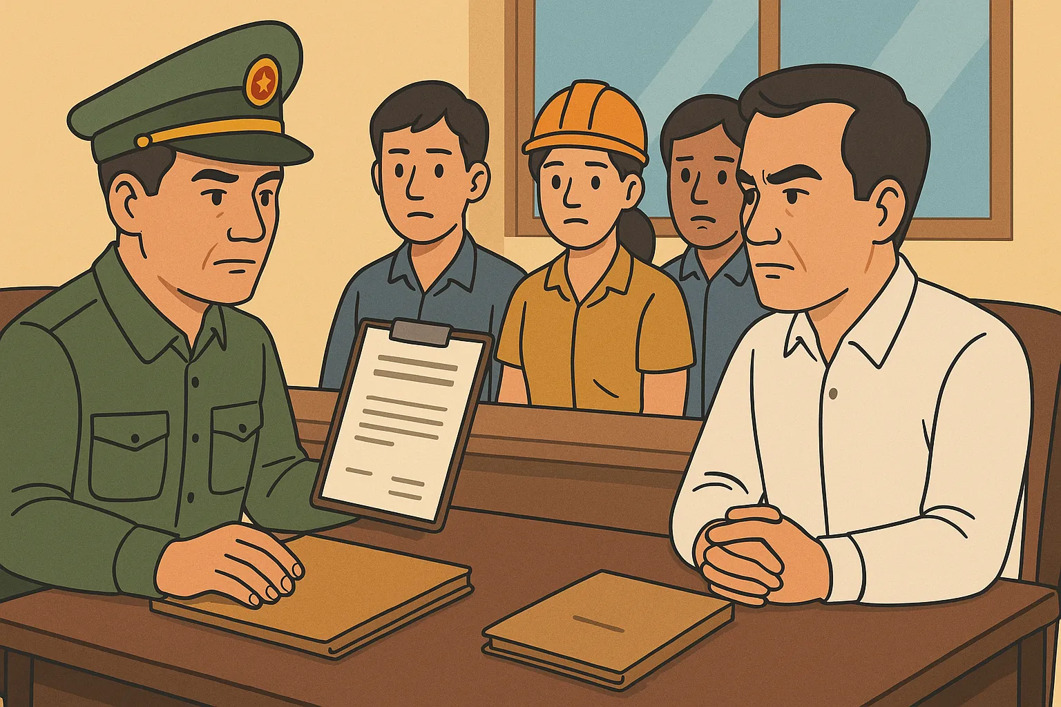 Người lao động bị ép ký hợp đồng để trả nợ