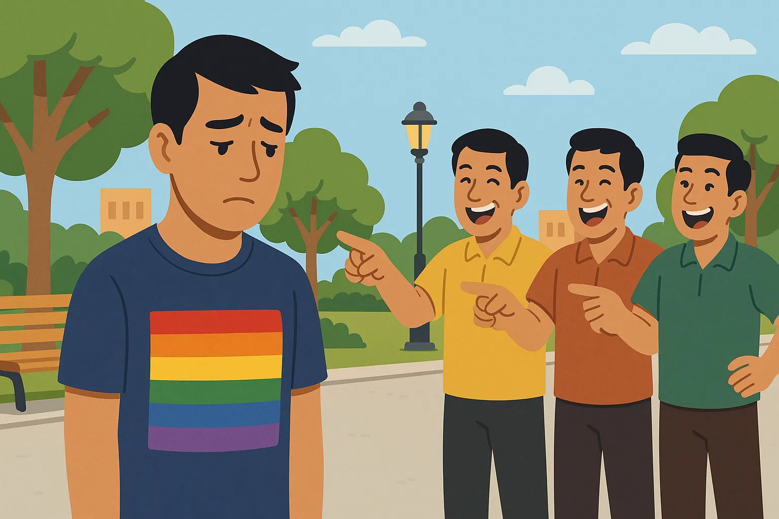 Trêu ghẹo, miệt thị người đồng tính bị xử lý thế nào?