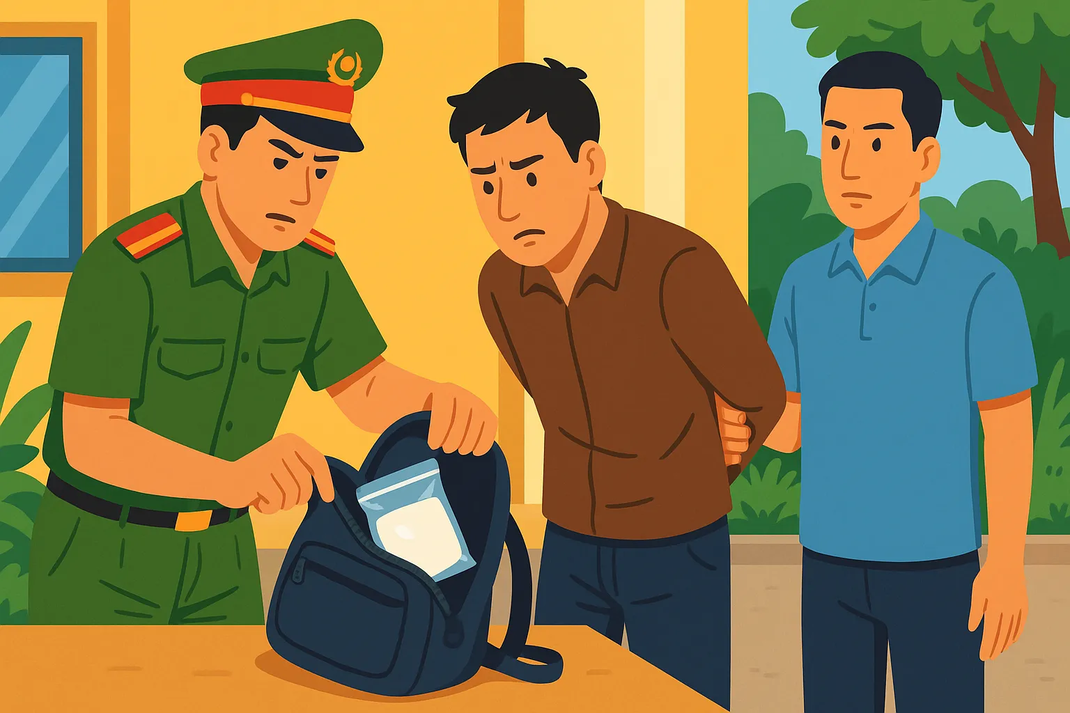 Trộm tài sản vô tình là ma túy không phải chịu tội chiếm đoạt chất ma túy