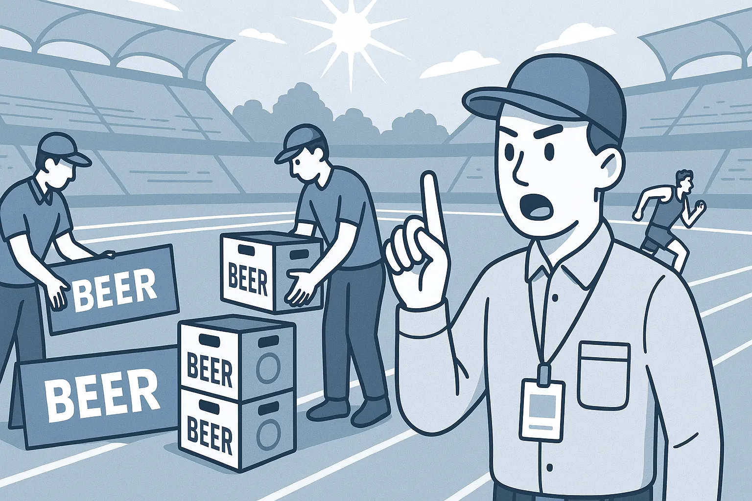 Nếu tài trợ bằng rượu bia thì bị xử phạt bao nhiêu?