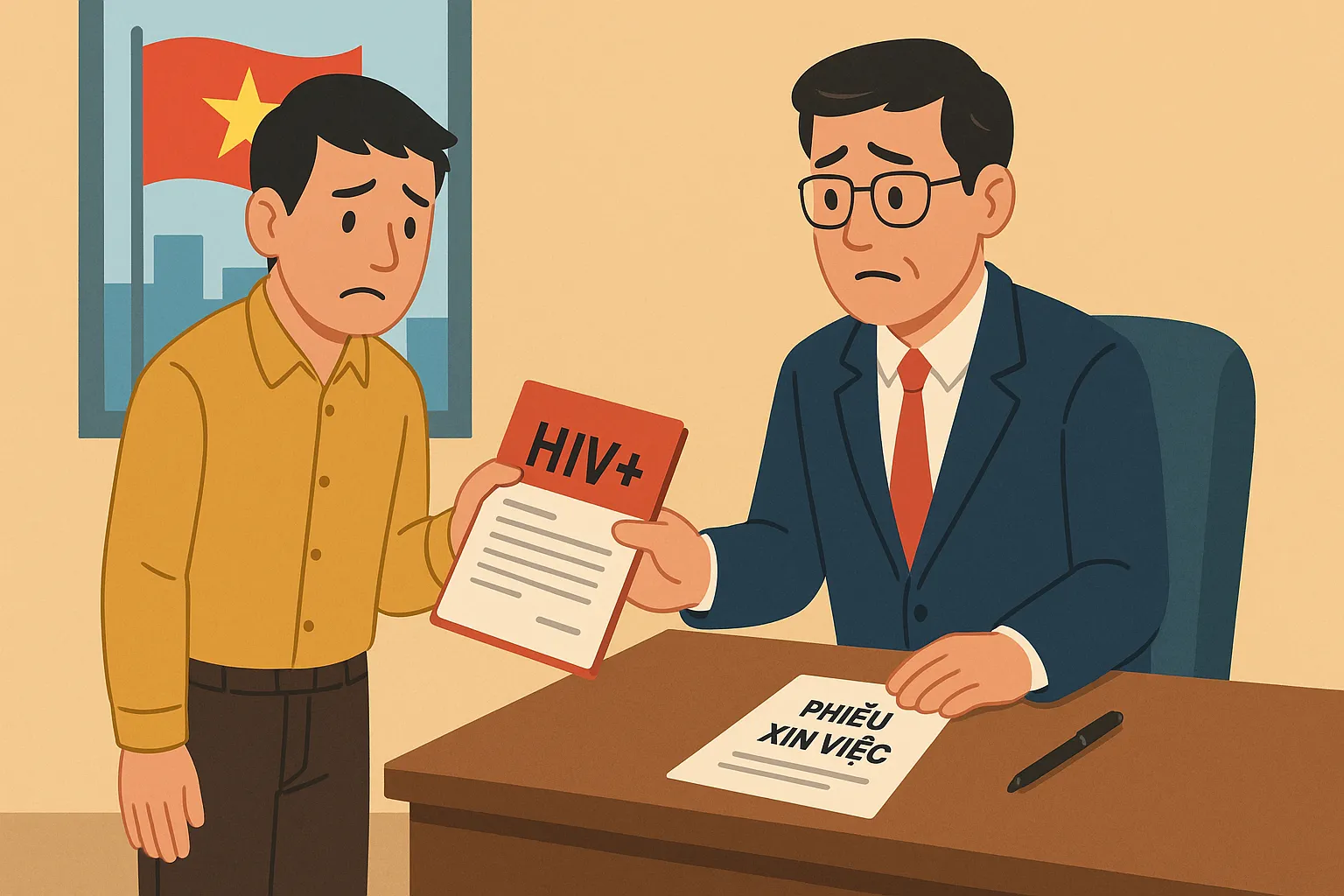 Công ty có được từ chối tuyển dụng ứng viên bị nhiễm HIV không?