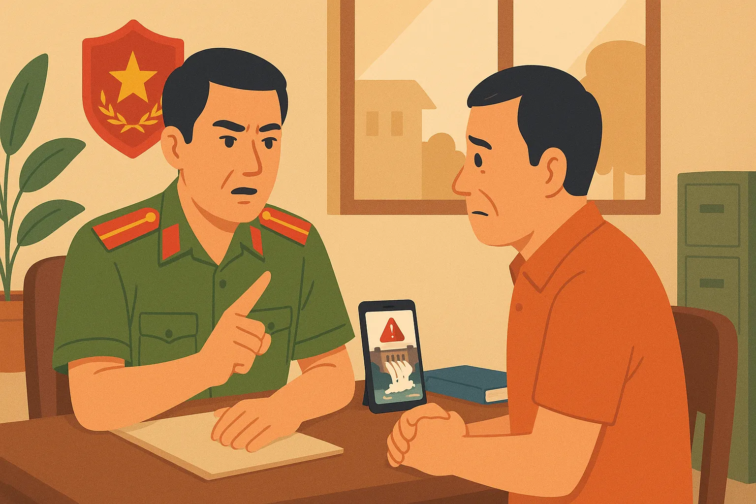 Tung tin đê, đập vỡ gây hoang mang bị phạt hành chính bao nhiêu?