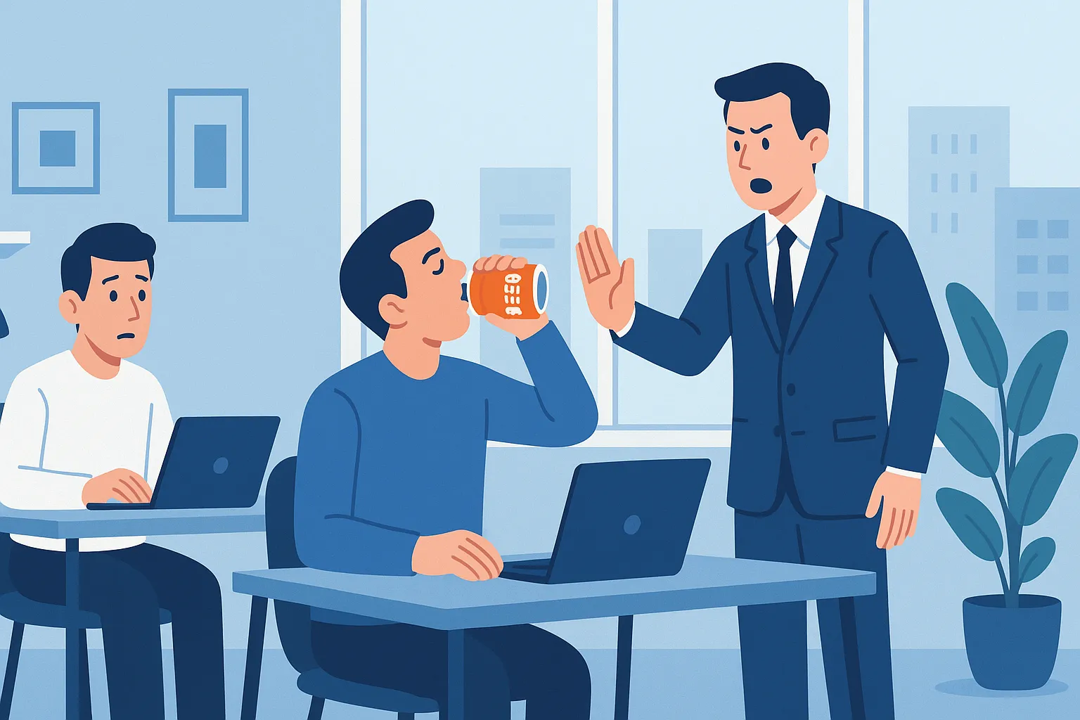 Uống rượu bia trong giờ làm việc có bị cấm không?