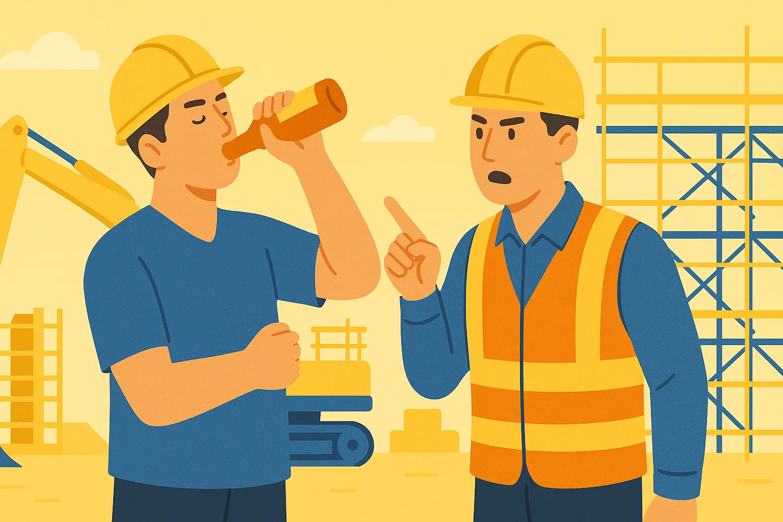 Uống rượu bia trong giờ làm việc bị phạt bao nhiêu?