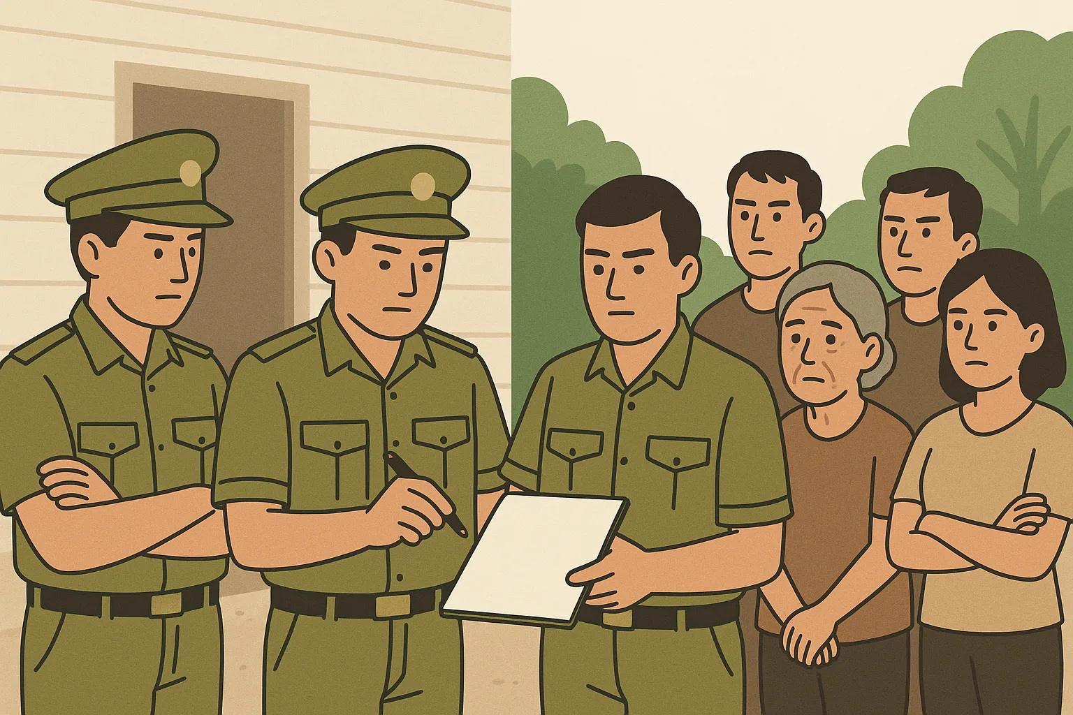 Không có mặt theo giấy triệu tập lần thứ hai bị xử phạt bao nhiêu tiền?