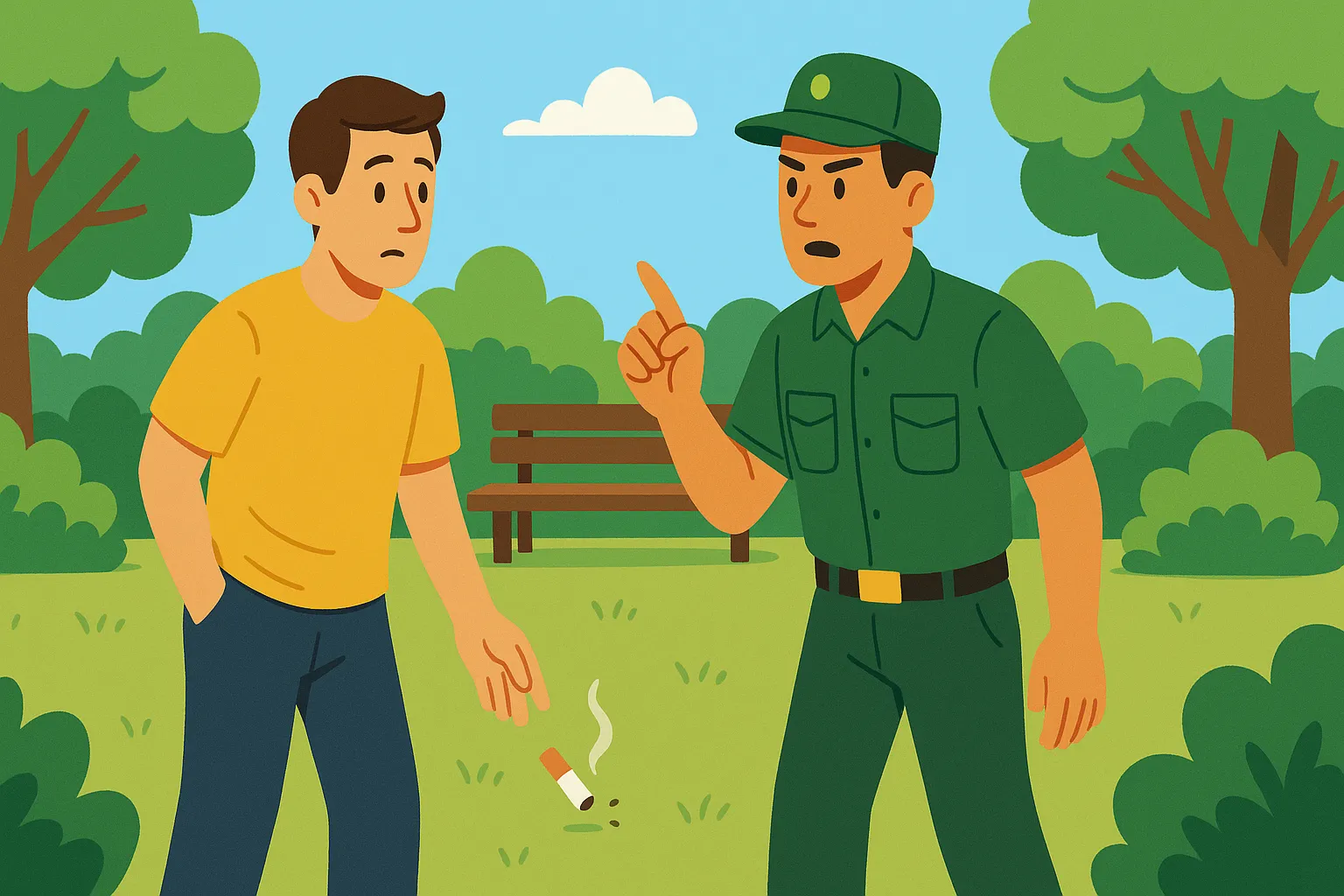 Vứt tàn thuốc lá bừa bãi tại nơi công cộng bị phạt bao nhiêu?