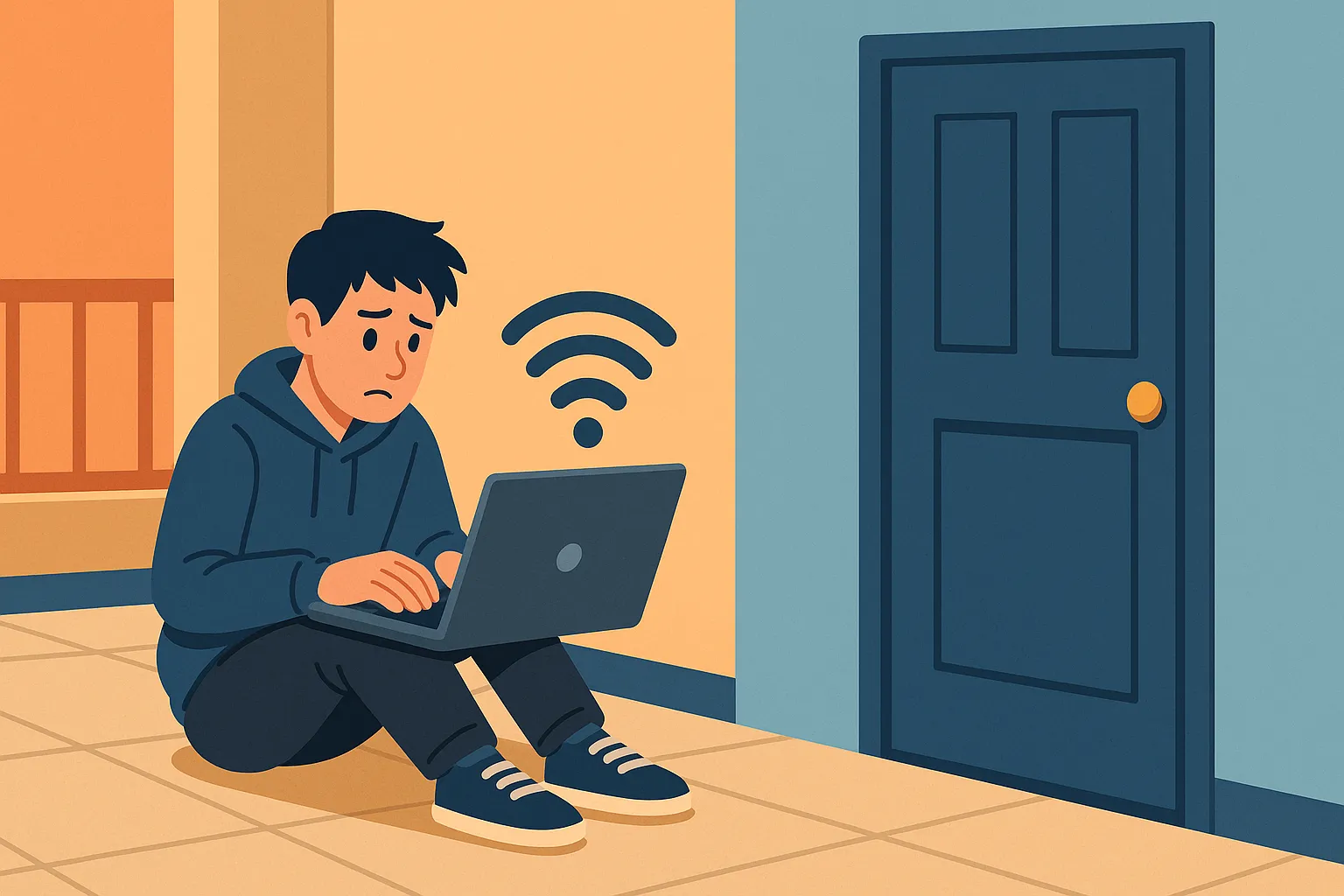 Xài ké WiFi nhà người khác có vi phạm pháp luật không?