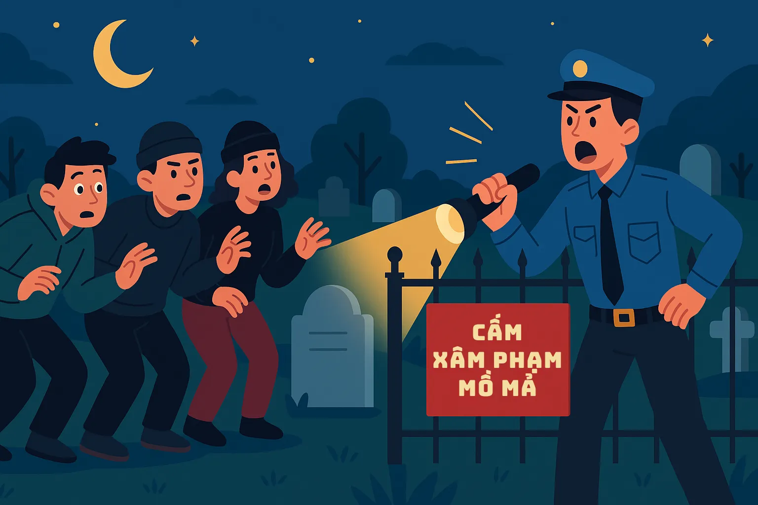 Hành vi trộm mộ bị xử lý ra sao theo Bộ luật Hình sự?