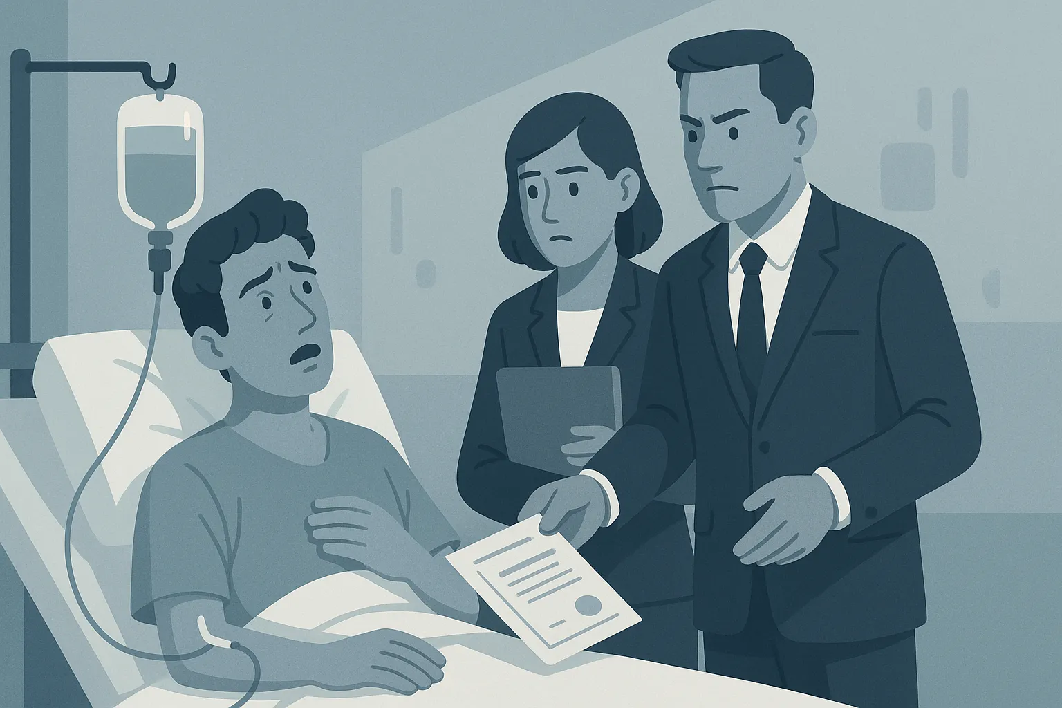 Người lao động bị đau ốm có bị xử lý kỷ luật?