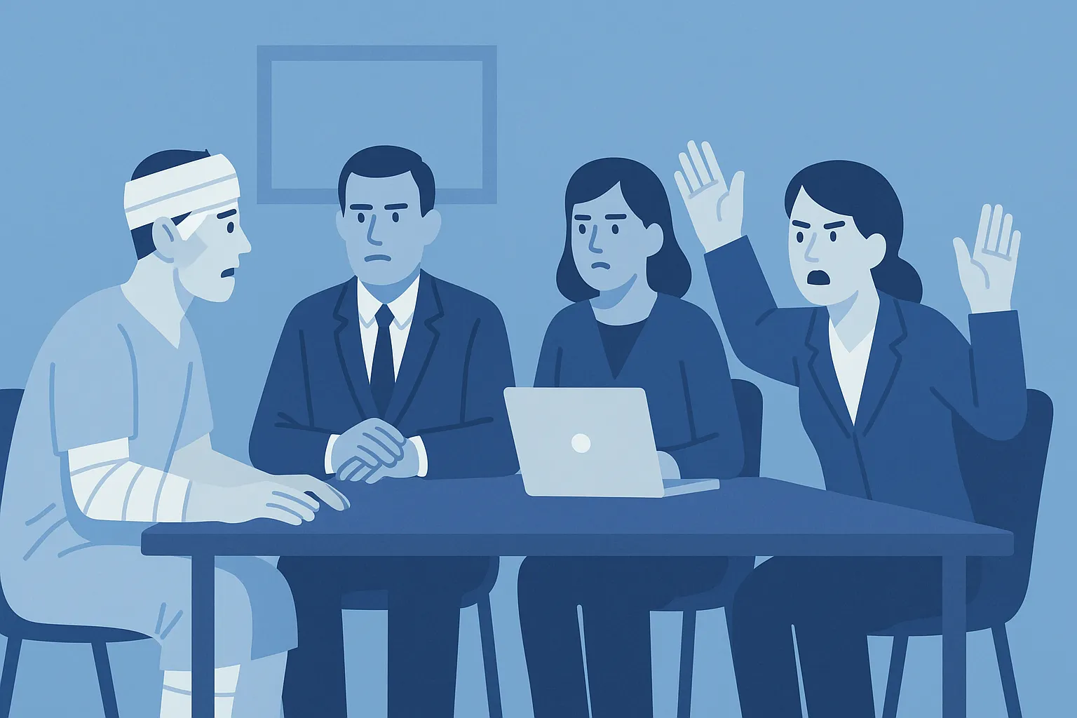 Xử lý kỷ luật do bị đau ốm